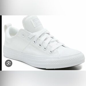 Converse White High-Top Athletic Shoes